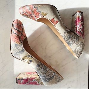 Nine West Floral High Heel